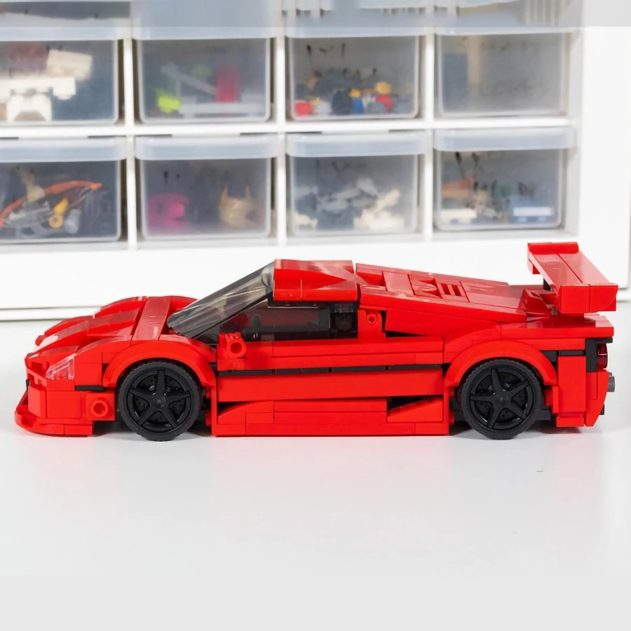 MOC-94352 Assembly Model ToysRacing Supercar Model Building Blocks 307PCS Technology Bricks Gifts Education Ornaments