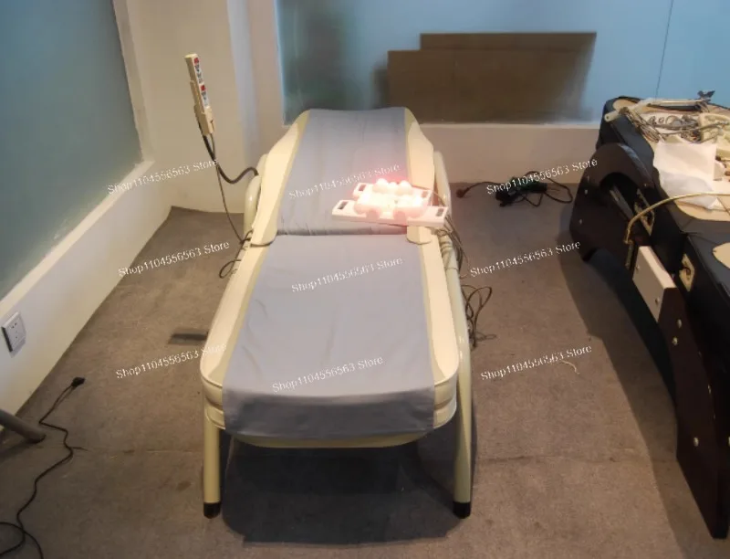Cama de Masaje Ceragem Jade V3/V9/V7, Dispositivo de Terapia de Rodillos con Calor para Cuerpo Completo, Masajeador Eléctrico para el Cuidado de la Columna Vertebral en el Hogar