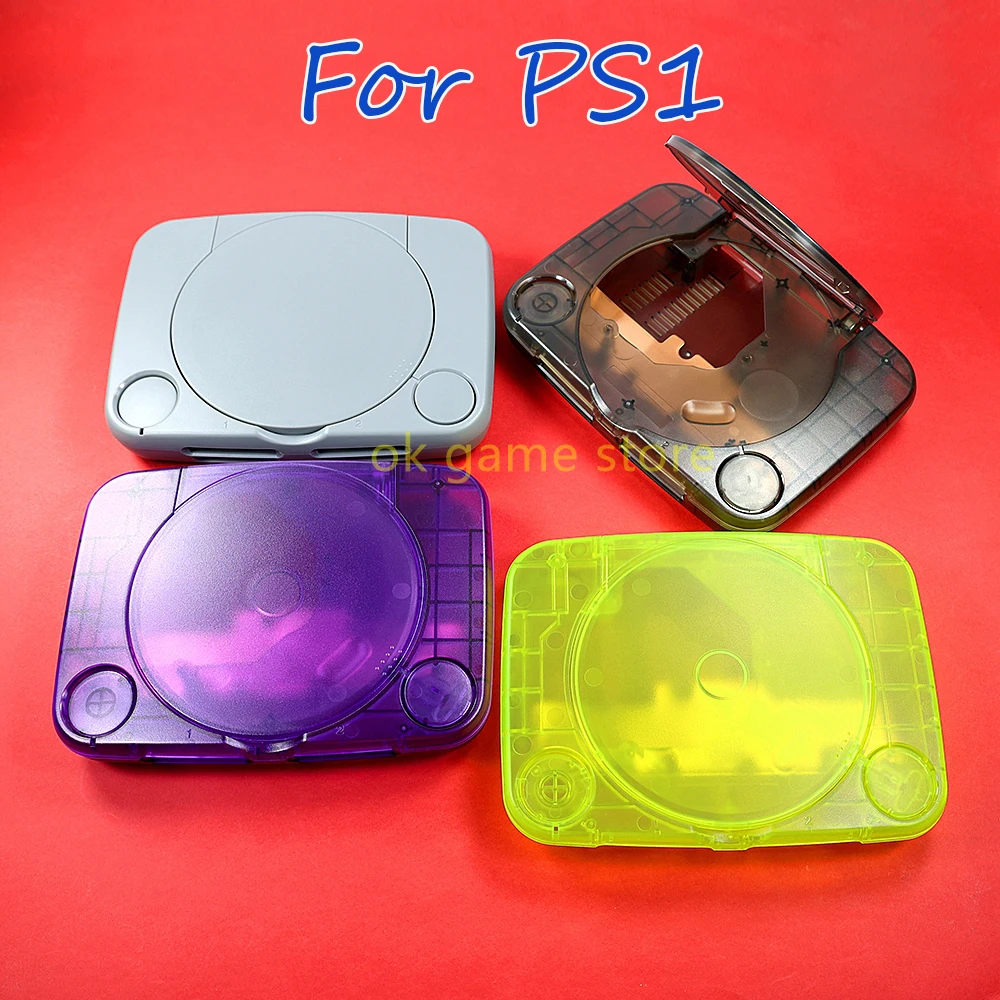 1Set For PS1 Full Housing Shell with Button Screws For PS ONE Replacement Housing Case Game Console Accessories