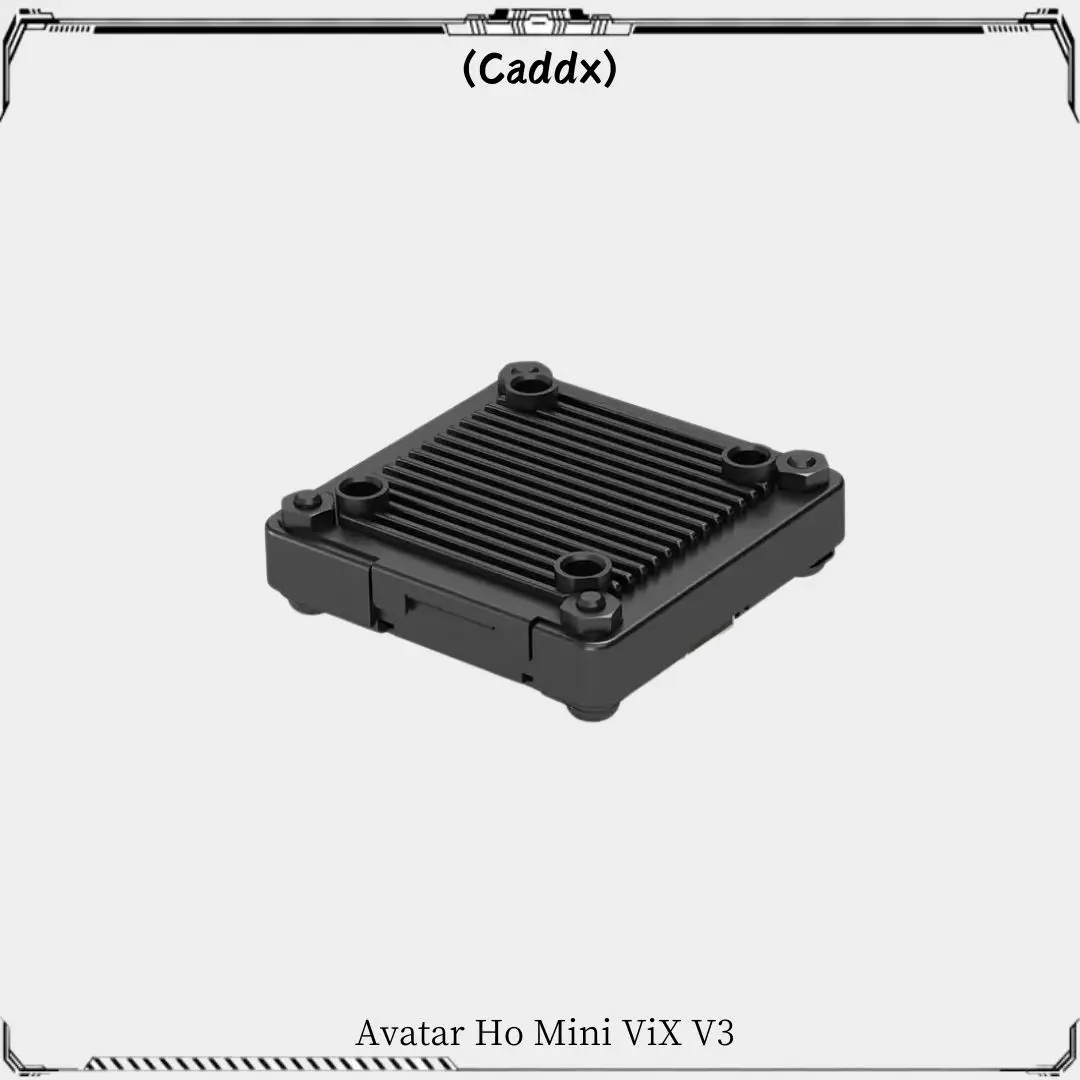 CADDX-Mini Avatar VTX V3 HD, vidéo statique 3.1 HD, 500-13V, entrée de tension 1080 mW, sortie de puissance, stockage 32G intégré