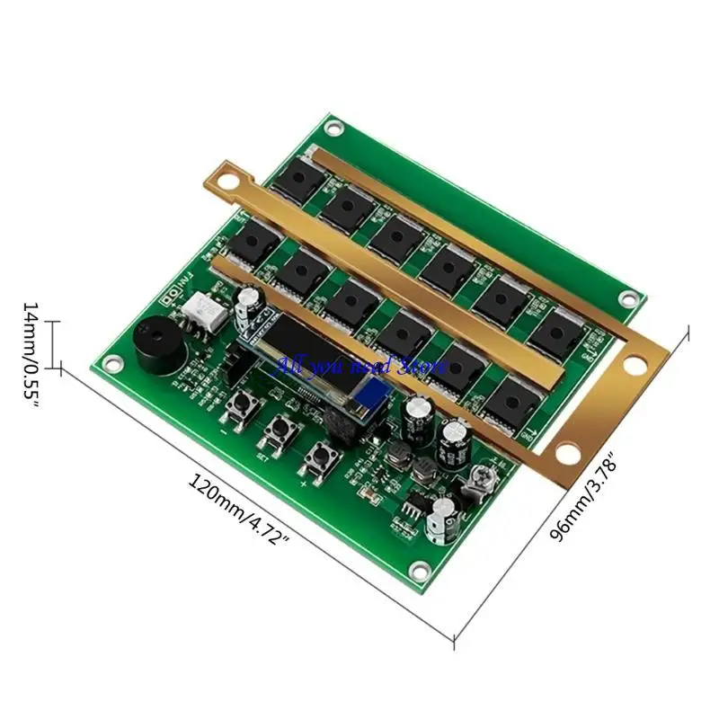 K9FB Portes bricolaje DIY Máquina soldadura Circuito circuito para 18650 batería litio