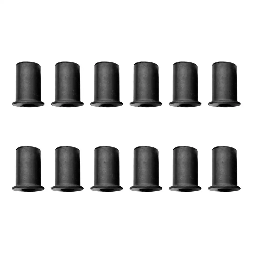 

Blind Fastener Rubber Wellnuts M6 Fairing Windshield Marine Parts for Kayak Accessories and Bass Boats
