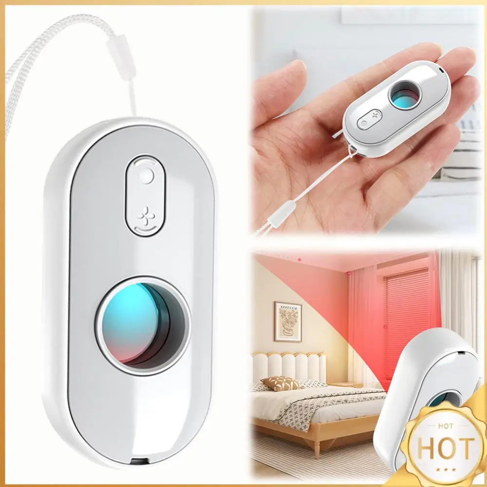 Wireless Camera Detector Anti-Peeping Hidden Devices Scanner Security Protection Infrared Camera Finder for Travel Office Hotel