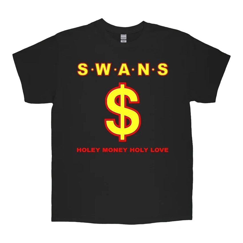 Swans Holy Money T-shirt Vintage Swans Inspired 90's Graphic Tees Band Music Merch Music Tees Unisex Shirts Gifts For Fan