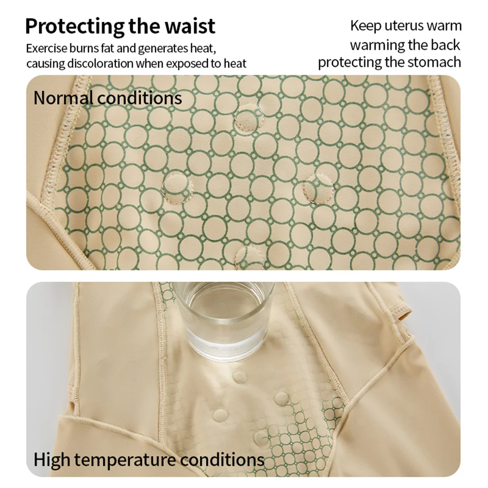 Becirzet Shapewear Damen Ganzkörper-Shaper Ionstech Einzigartige Faser Fettreduzierende Kompressions-Unterwäsche mit Po-Lifting-Effekt Lange Schlankheits-Unterwäsche – Detail 12