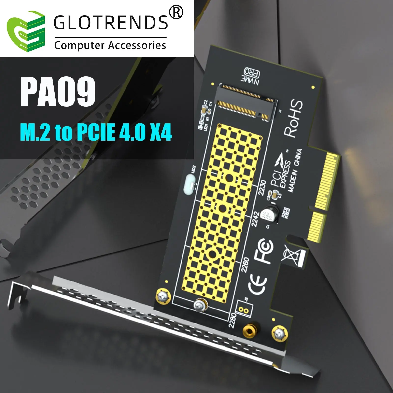 

Адаптер M.2 NVMe на PCIe X4
