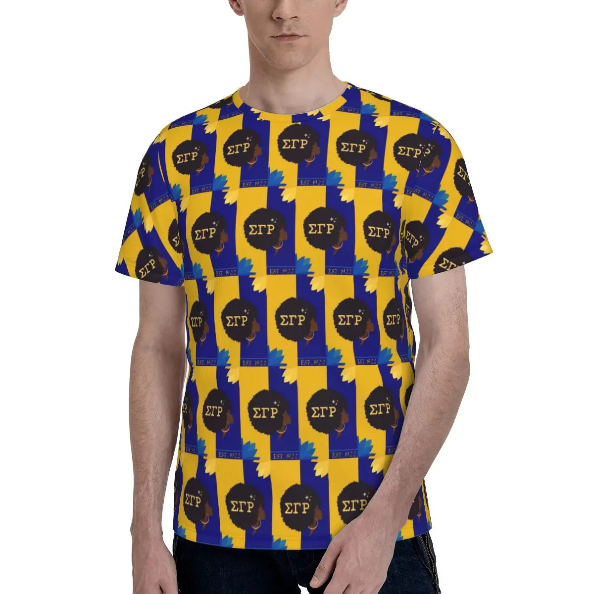 Sigma Gamma Rho 1922 SGR T-Shirt for Men Cotton T Shirts Men's Tees Short O-Neck Summer Clothes Tops