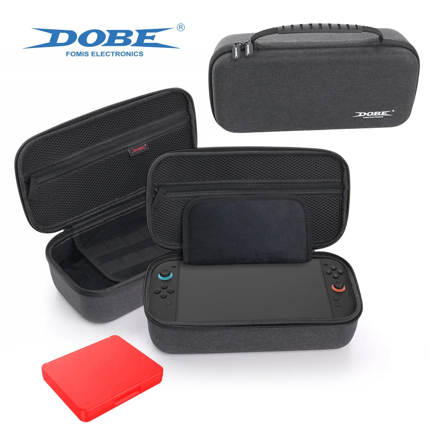 TNS-3176 ป้องกันกระเป๋าถือสําหรับสวิทช์ 2 กล่องซิปกระเป๋าถือกระเป๋าสําหรับ Switch2 NS2 8bit การ์ดเกม