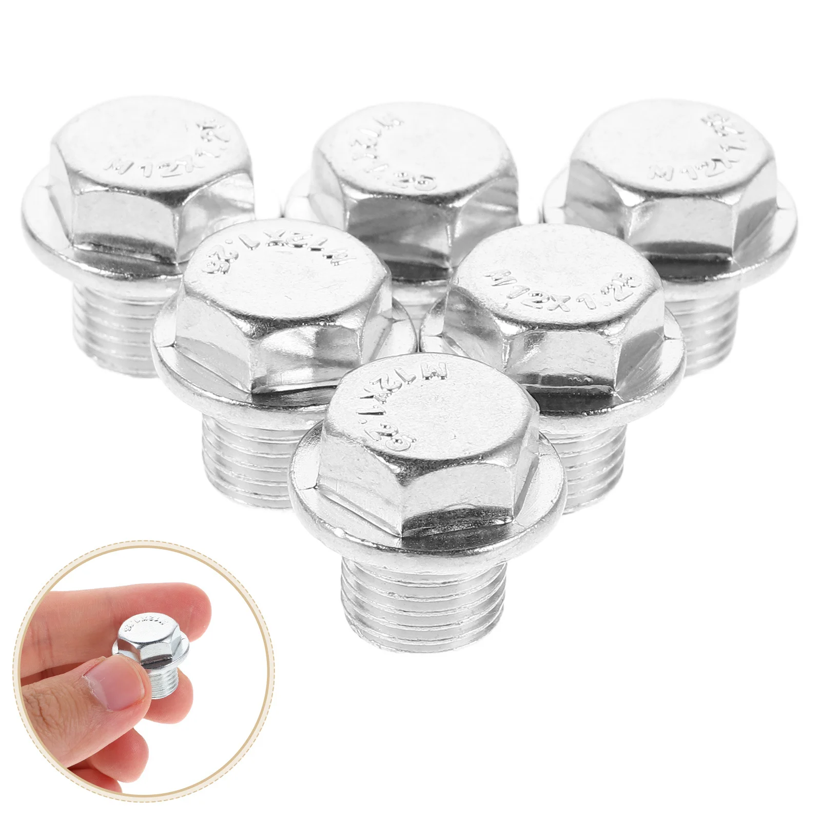 

1Set Engine Oil Drain Plug Leakproof Durable Pan Bolt Easy Removal for Quick Oil Change Drain Plug Engine Part