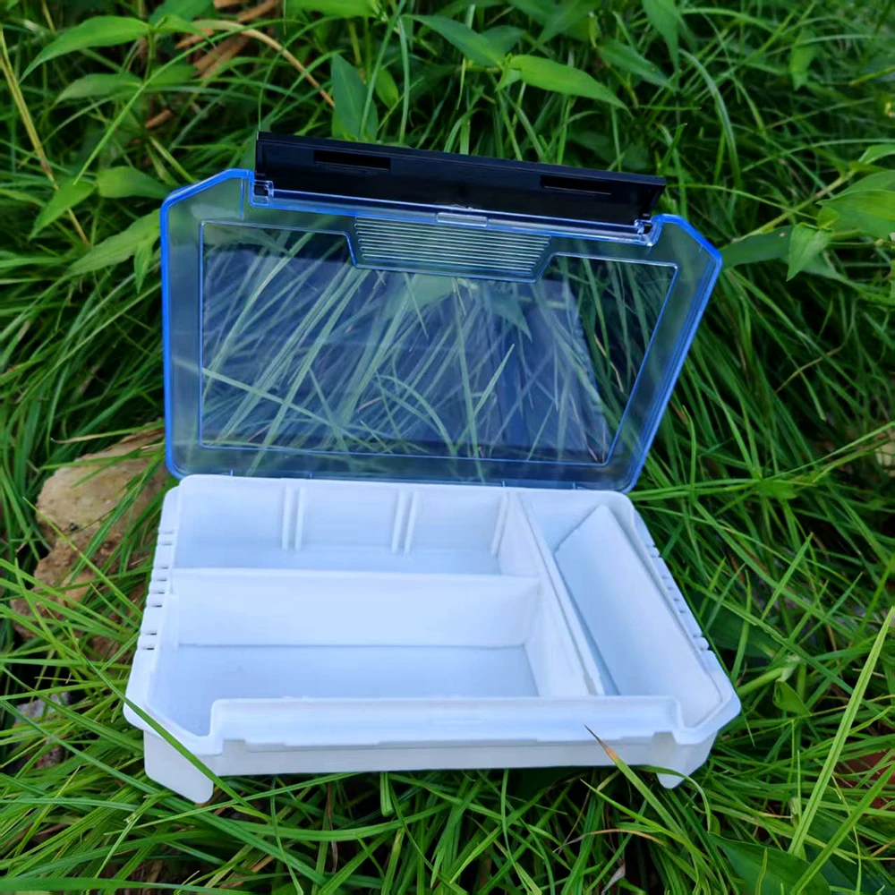 Große Multifunktionale Angelbox, Köderbox, Aufbewahrungsbox für Kunstköder-Teile und Zubehör, Angelausrüstungs-Organizer – Detail 3