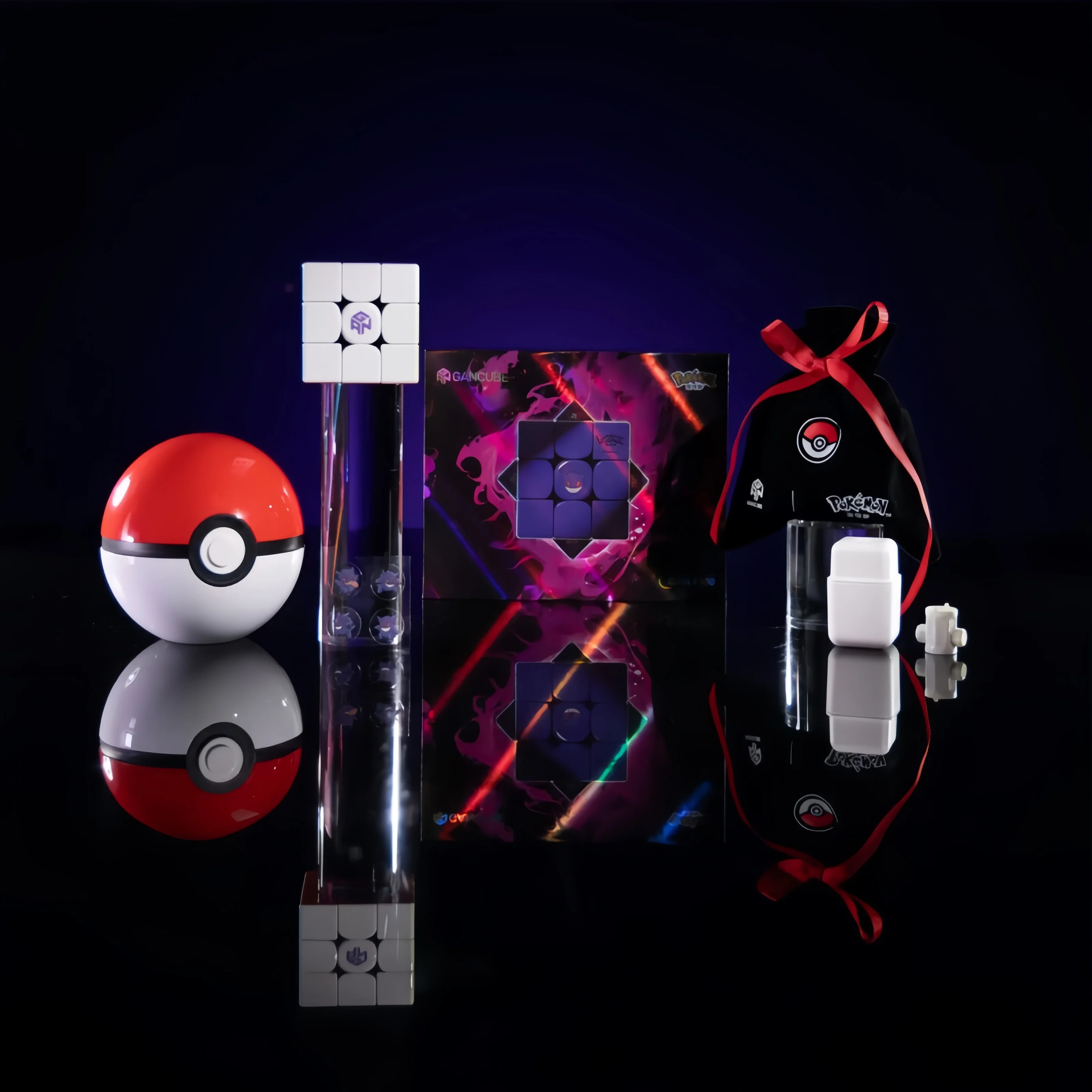 

Новый оригинальный Pokemon Gan V100 Maglev Gengar Greninja Varian Squirtle фирменный магнетизм волшебный куб праздничный подарок коллекционные игрушки