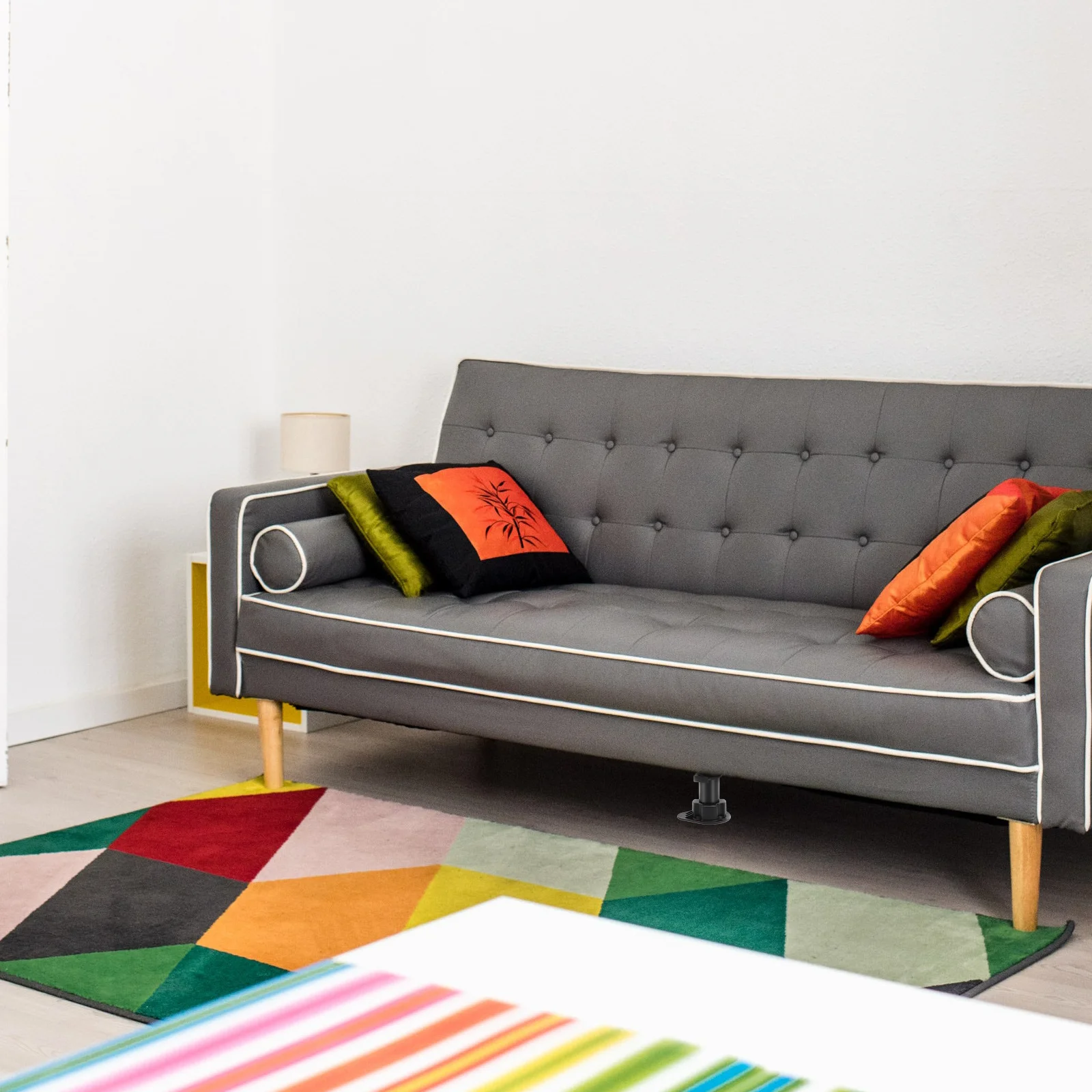 

10 pcs 10Cm Adjustable Plastic Cabinet Feet Heavy Duty Furniture Legs 360° Thread Design For Sofa Table Bookshelf Kitchen