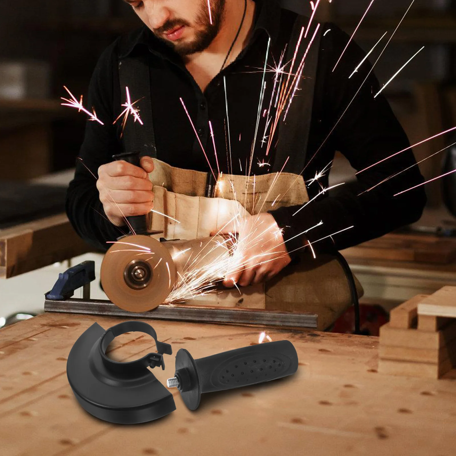 6Pcs Angle Grinder Accessories 10Mm Shaft Adapter for Cutting Grinding Polishing Metal Wood Tiles with 14Mm