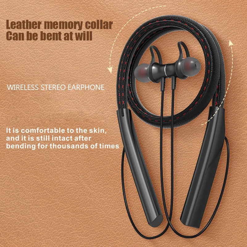 Fone Bluetooth Earphones Magnetic Headphones Sports Wireless Hanging Neck Earphones with Microphone Wireless bluetooth Headset