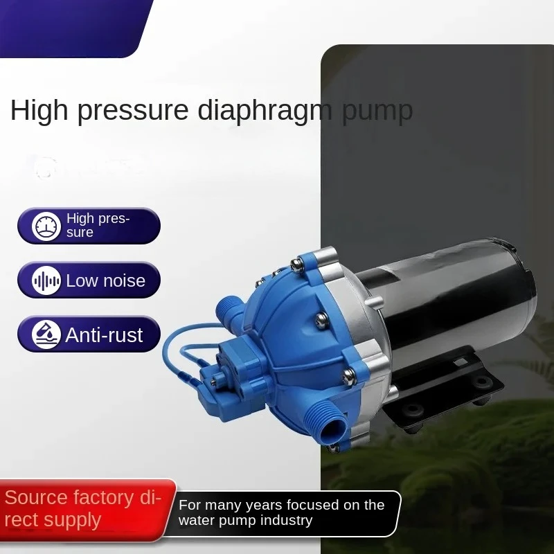 Durable high pressure diaphragm pump