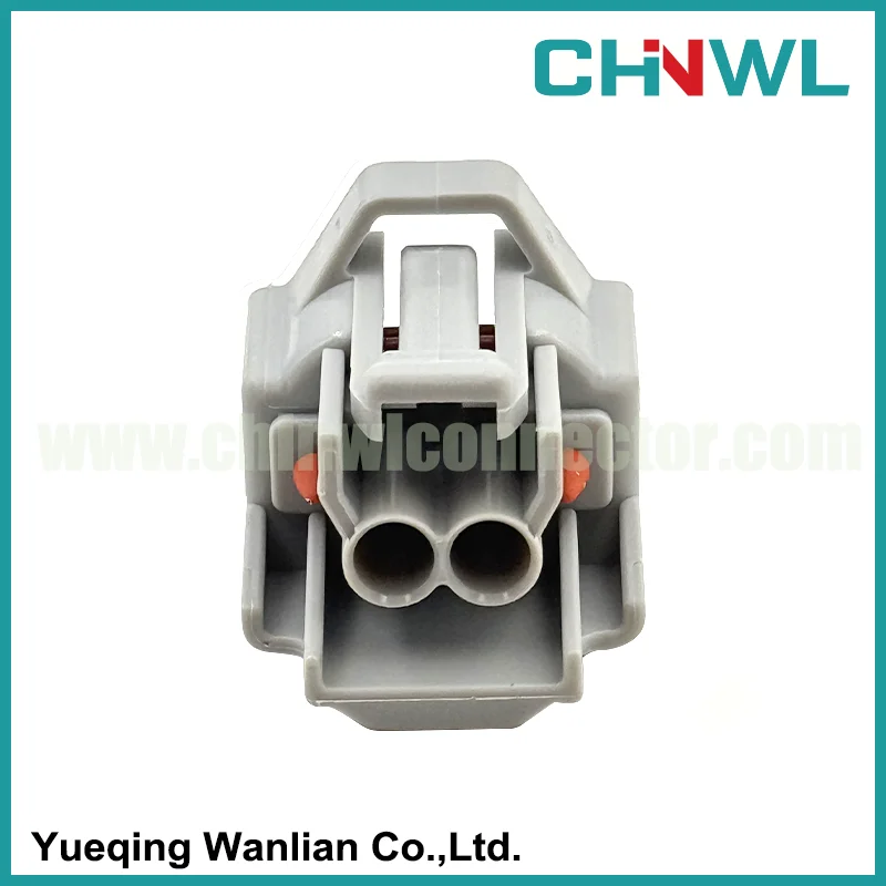 50 Sets 2 Pin Automotive Connector Waterproof Female Top Slot Fuel Injector Connector 6189-0060