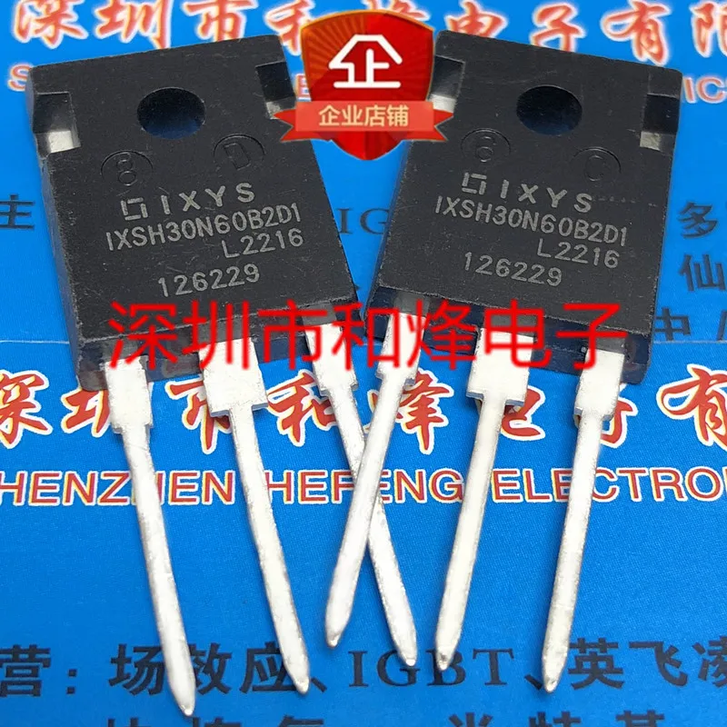 5PCS-10PCS IXSH30N60B2D1 TO-247 600V 30A NEW AND ORIGINAL ON STOCK