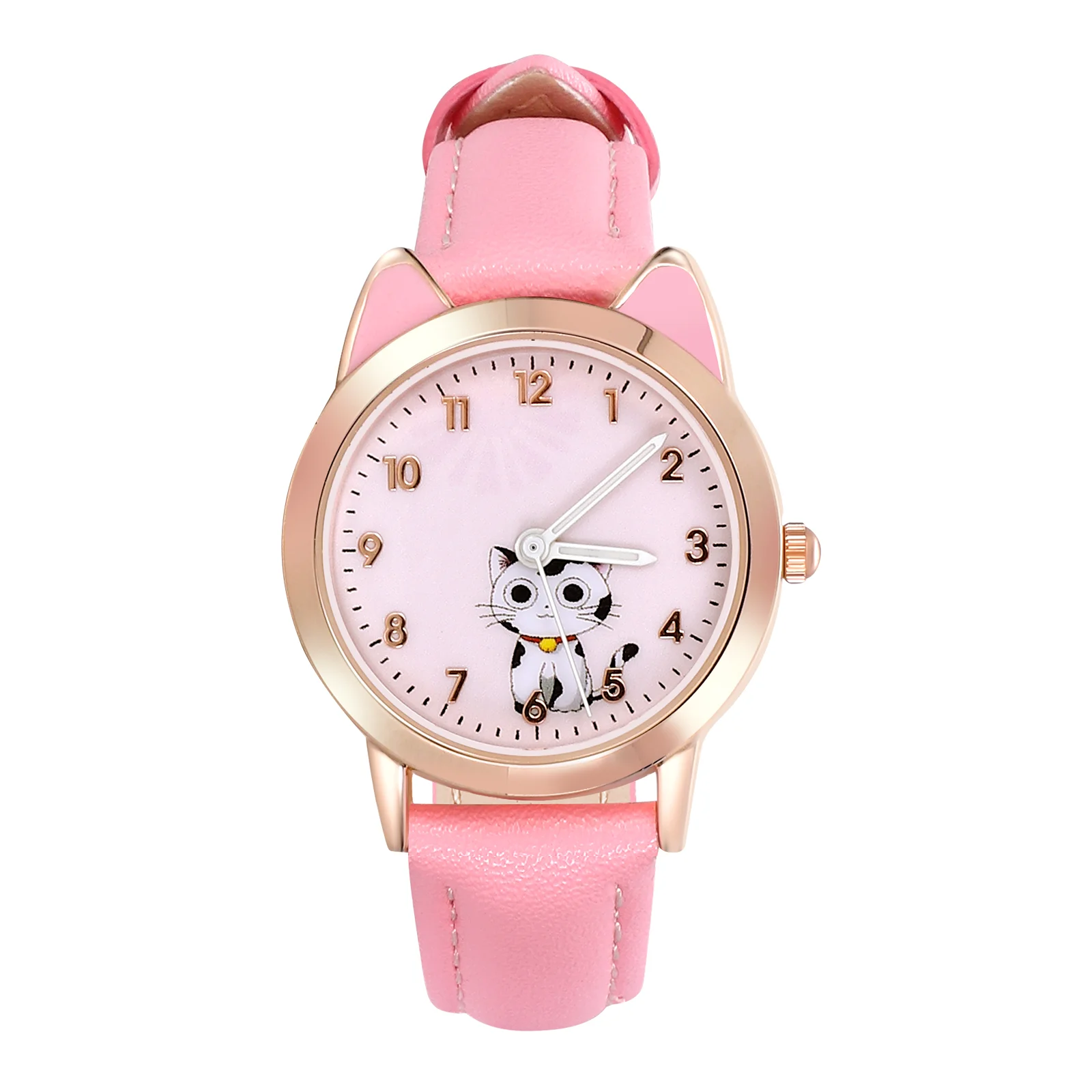 1pc Decorative Kids Watch Noctilucent Watch Children Quartz Watch Strap Watch Wrist Decoration