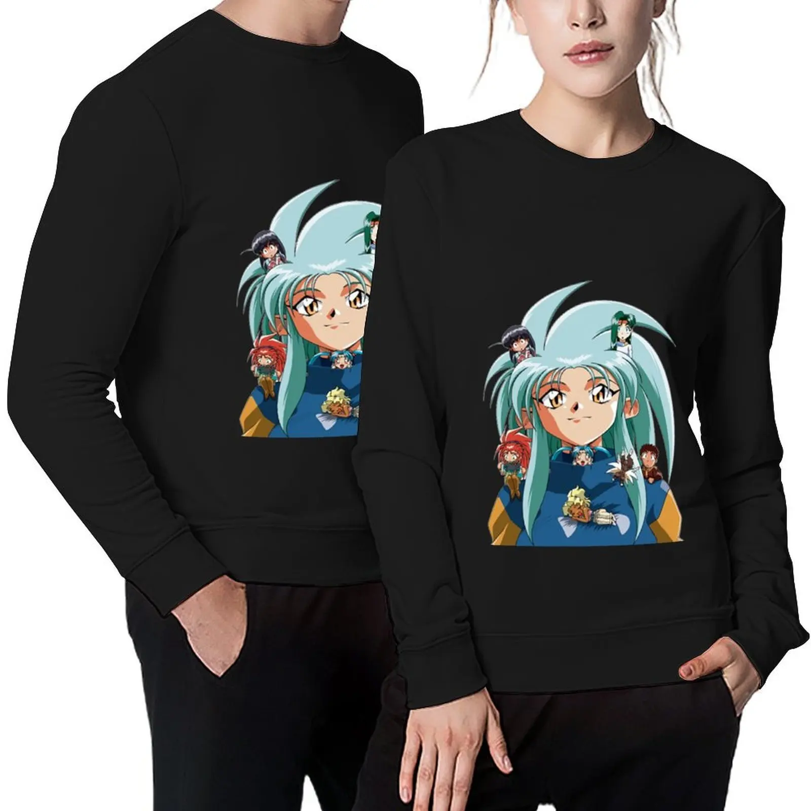 

Tenchi Muyo: Ryoko all Characters Pullover men's sweat-shirt clothes for men men's coat male clothes hooded sweatshirt