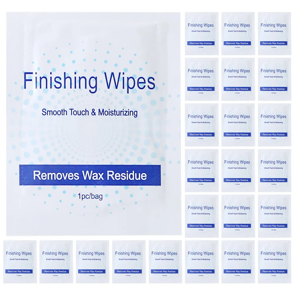 Hair Removal Wax Oil Pack Cleaning Wipe For Women Waxing Wipes Useful Finishing Body After Remover Cream