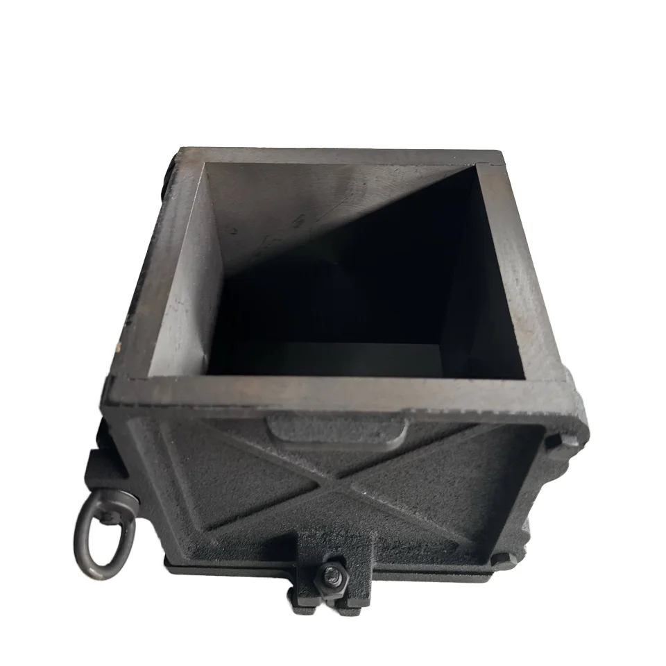 High Quality 100 150 mm Cube Mold Cast Iron and Plastic Circular Pattern for Concrete Compression Testing 1 Year Warranty