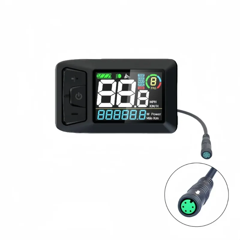 Bafang K01 Display UART Protocol Compatible with BBS01 BBS02B G340 G320 BBSHD Mid Drive Motor Electric Bike Accessory