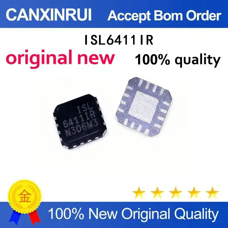 

(5-100 Pieces) Brand new original ISL6411IR ISL64111R 6411IR QFN spot chip IC