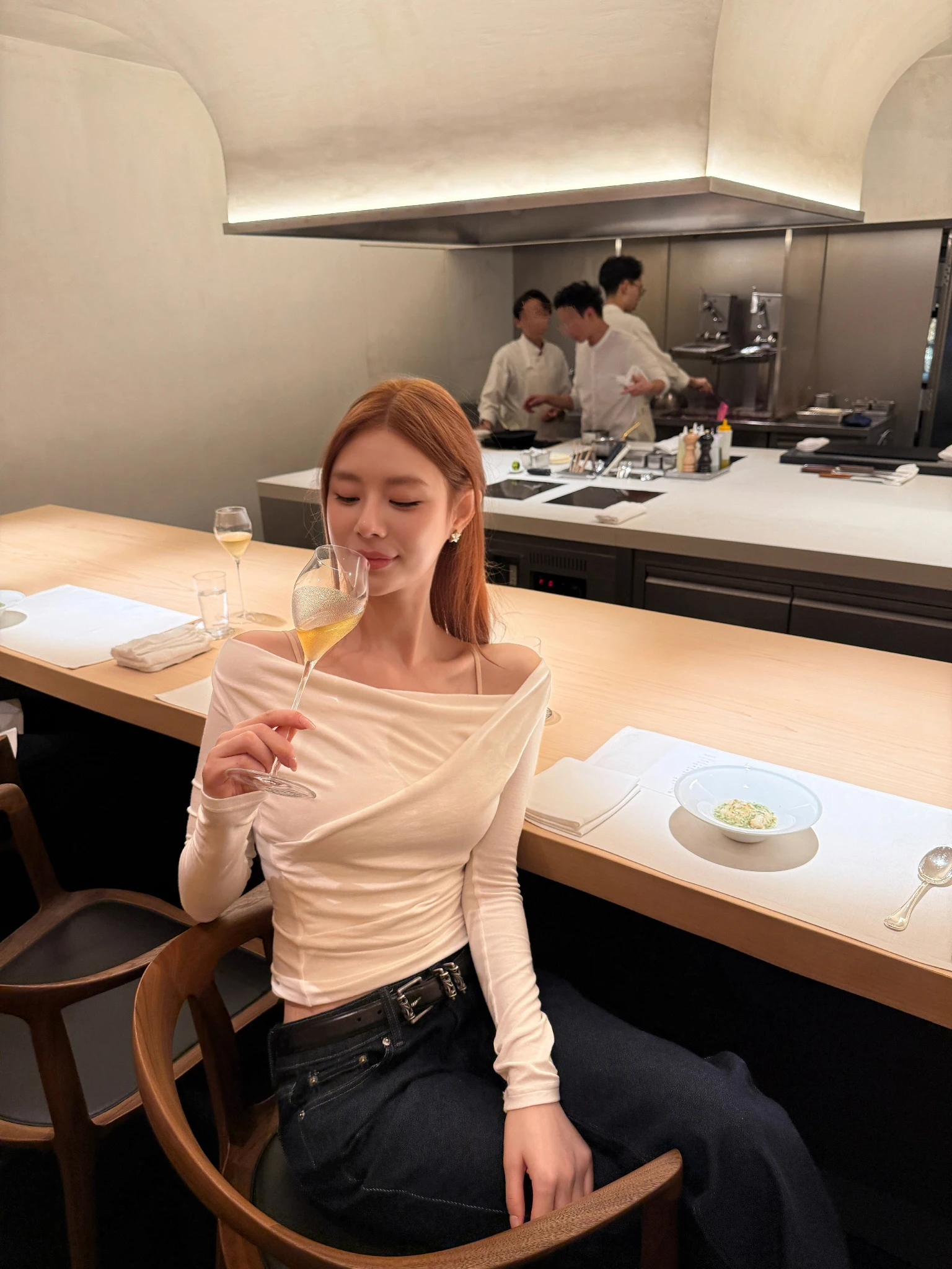 

Джинсы-клеш с низкой талией в стиле ретро, облегающие, повседневные, версия Da Main Pu, качественные, хлопковые, с эффектом потертости, женские