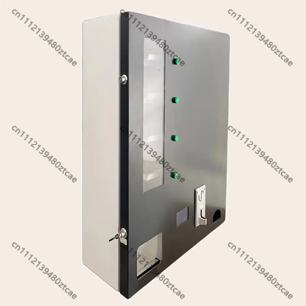 Outdoor Wall Mounted Vending Machine Snack Drink Candy Power Bank Multi Payment