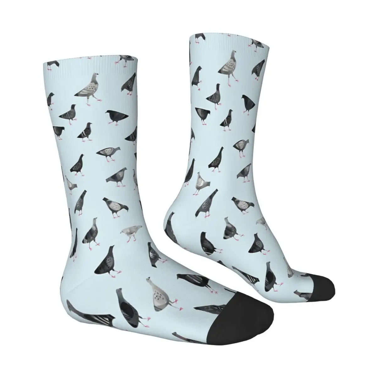 Chaussettes Pigeons Doing Pigeon Things pour hommes et femmes, bas de printemps, hip hop