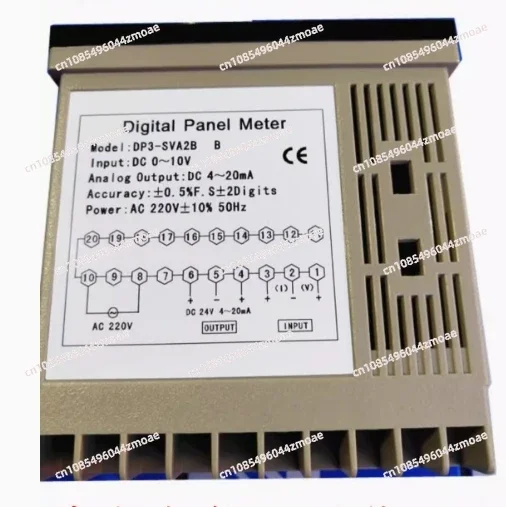 DP3-SVA DP3-DA Linear Sensor Indicator AC220V 4 Digit Display Panel Meter 4-20mA Output DP3-SVA1A DP3-SVA1B DK8A-SVA