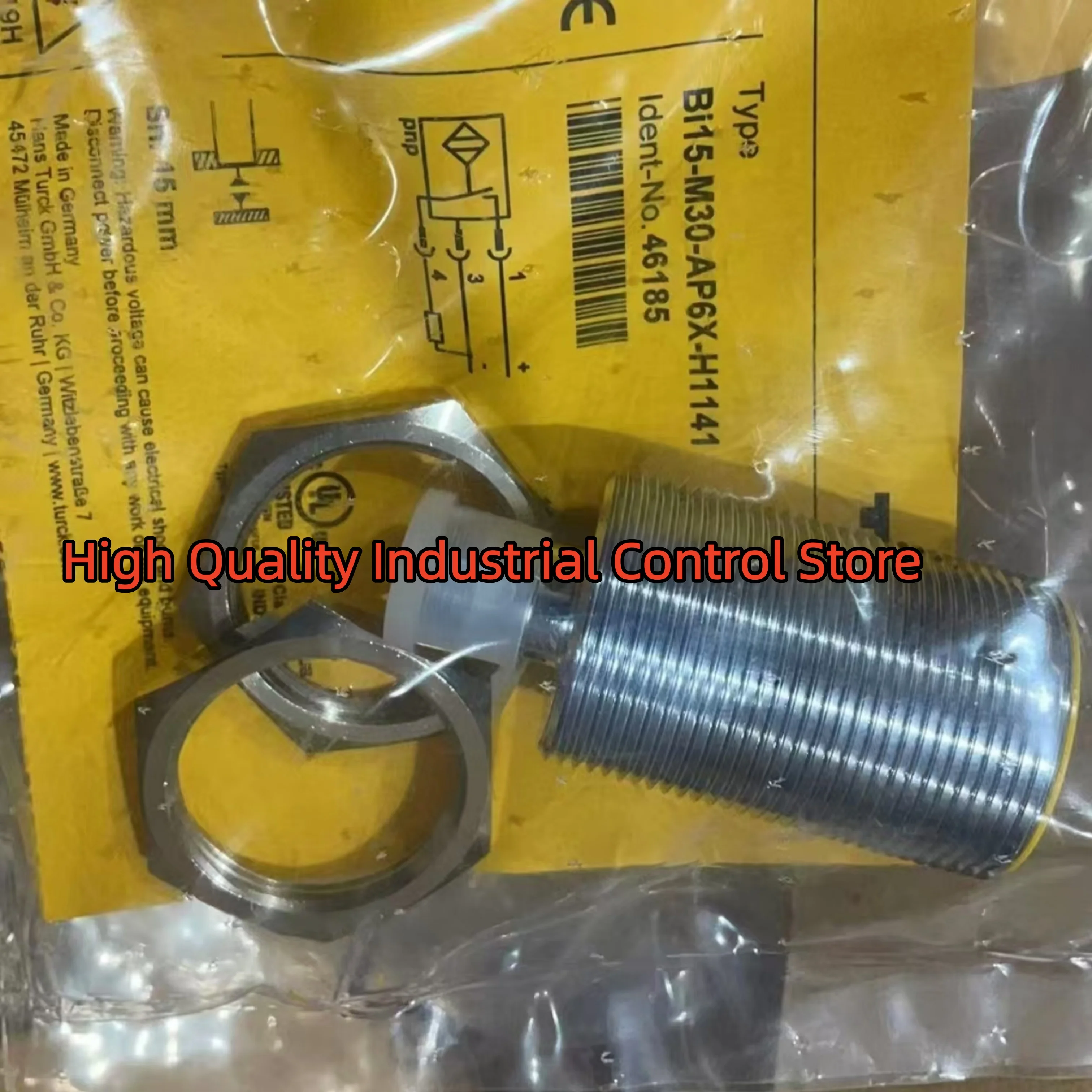 العلامة التجارية الجديدة BI15-M30-AP6X-H1141 مستشعر البرميل Bi2-M12-AN6X-H1141