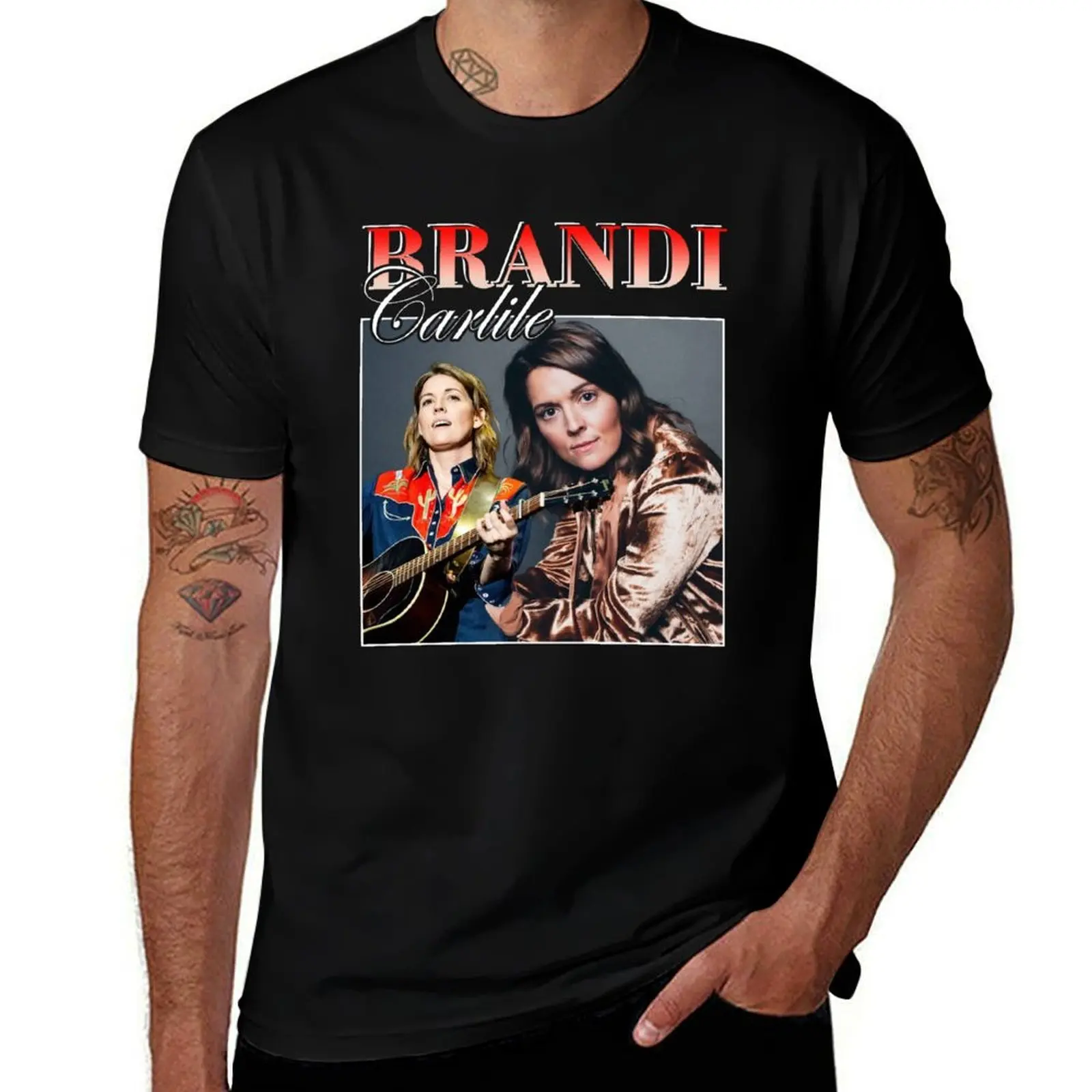 Brandi Carlile Vintage 90s T-Shirt Water Resistant Casual T-Shirt