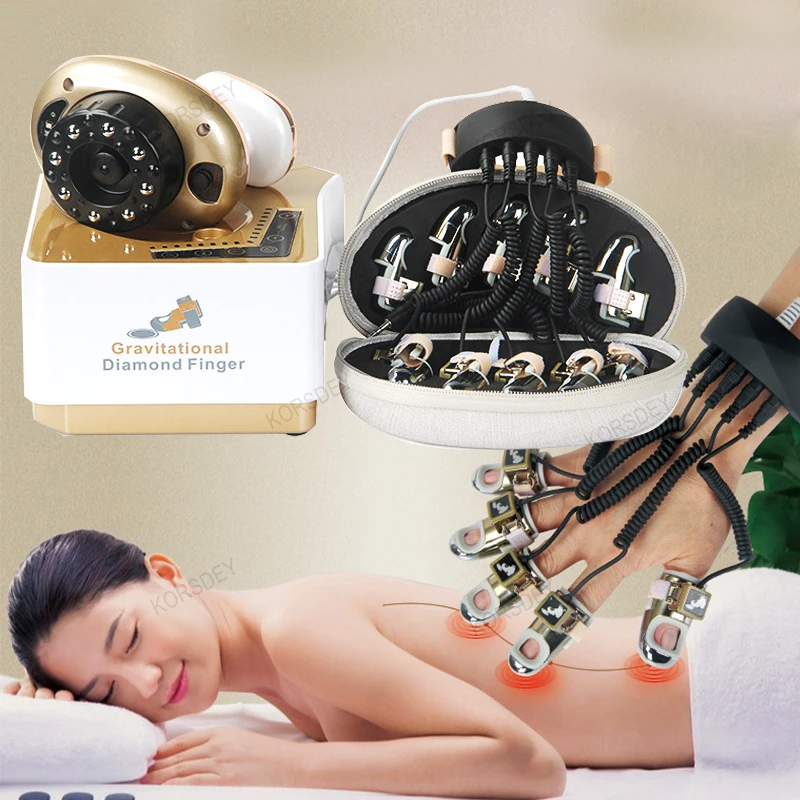 

Free Shipping Portable EMS RF Body Face Massage Gravitational Diamond Finger Machine/Skin Tightening&Lifting