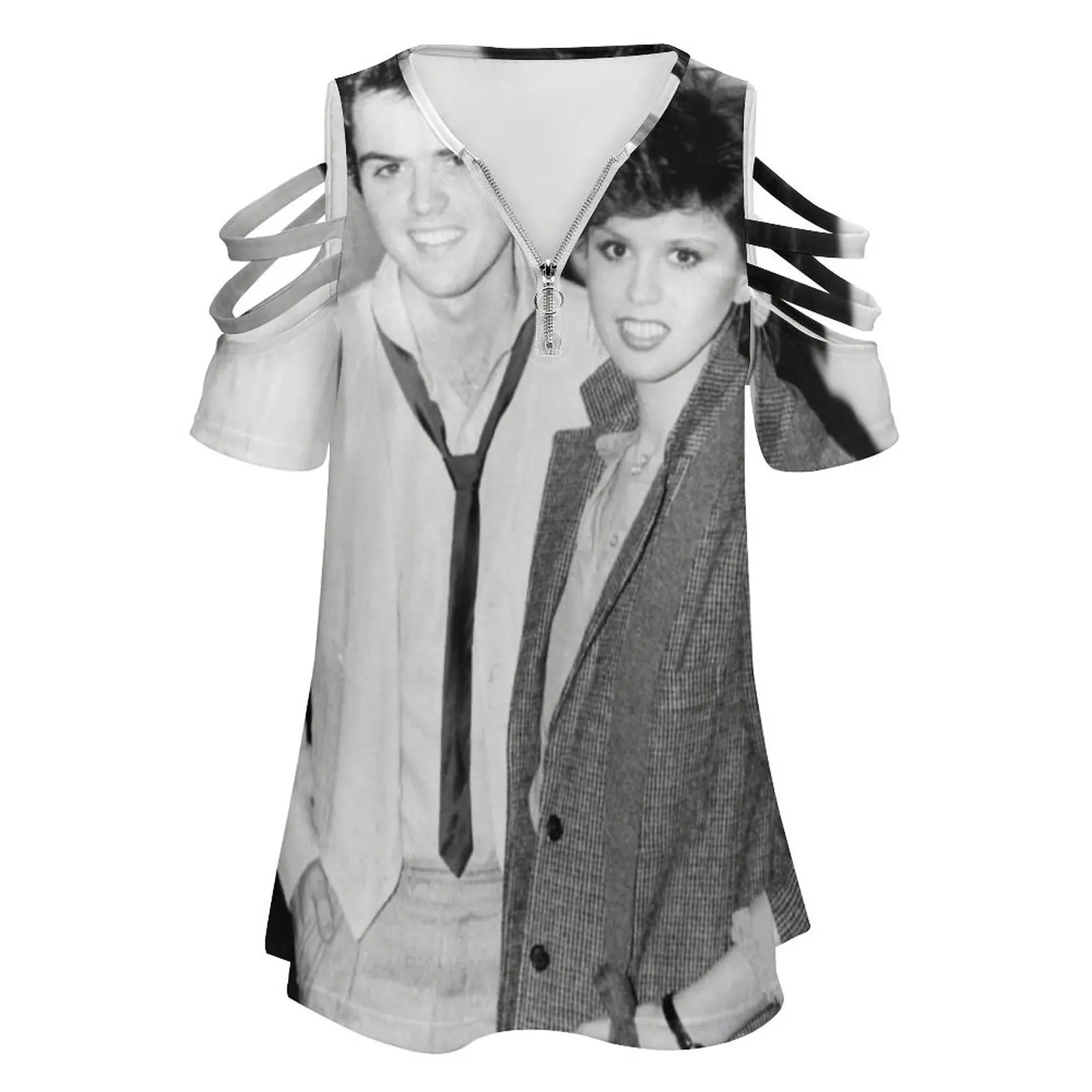 Donny And Marie Osmond Woman's T-Shirt Spring And Summer Printed T Shirts Various styles T-shirts Donnie Osmond 70S Donny Osmond