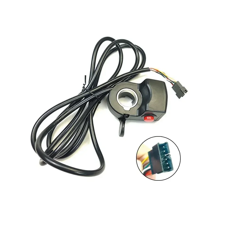 Componente di controllo dell\'acceleratore a pollice Wuxing 36V/48V per controller KT per scooter elettrico e spina SM per motore bici elettrica