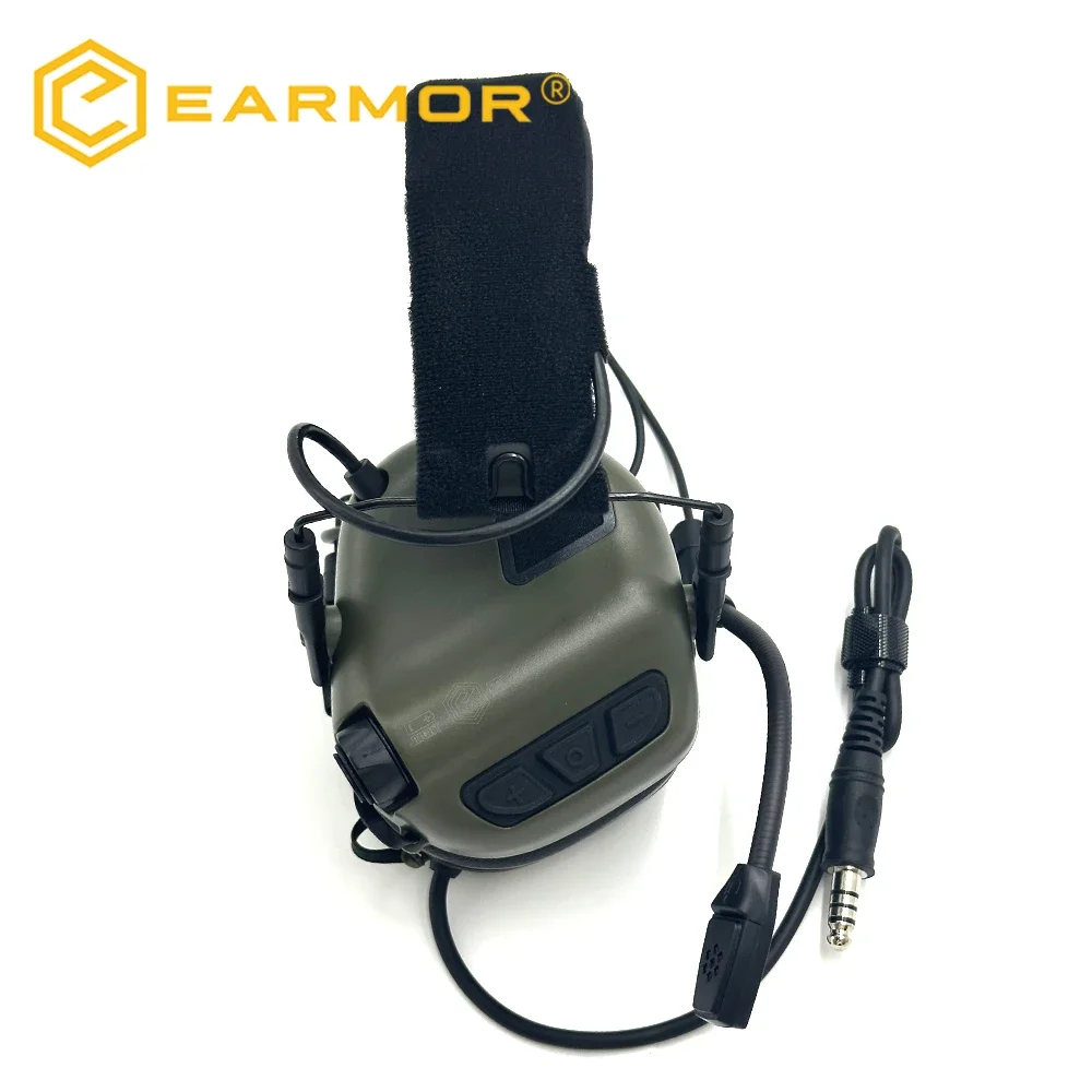 NEW EARMOR® Tactical Electronic Shooting Earmuffs M32SE Outdoor Hunting Sound Pickup Noise Reduction Protection Hearing Headset