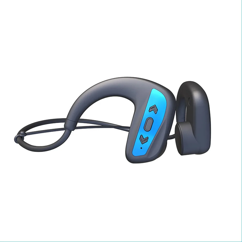 Q1 Bone Conduction Headphone Built-in Memory 8G IPX8 Waterproof MP3 Music Player Swimming Diving Earphone 15 Days Standby