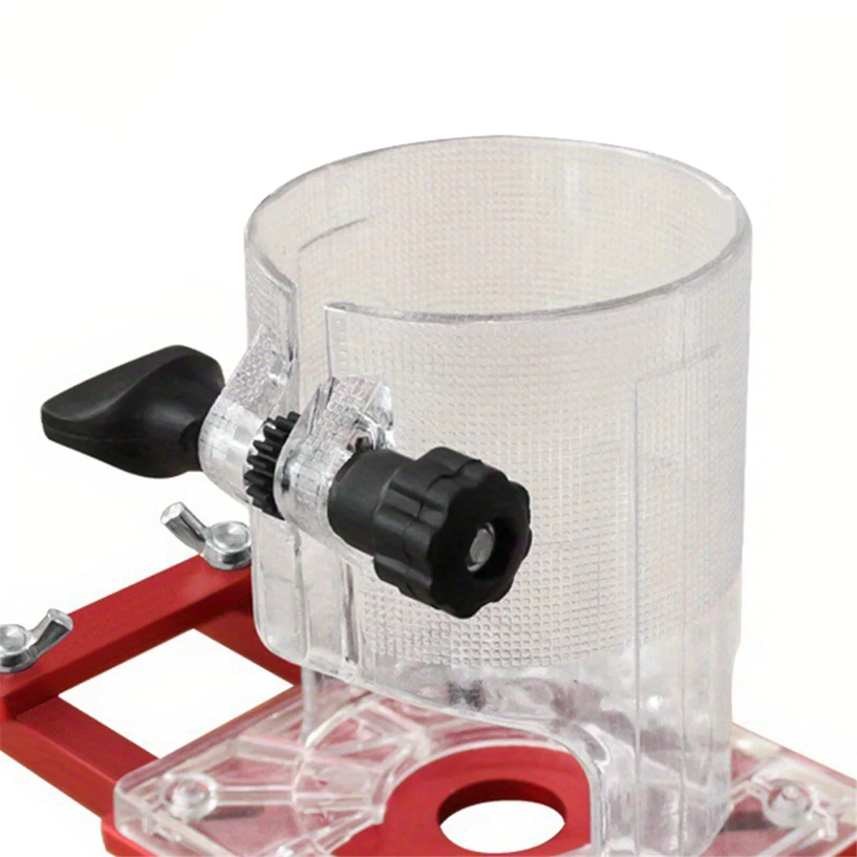 

AA98 2 in 1 Center Fastener Slotting Bracket, Woodworking Grooving for Cabinet Furniture Install Screw Fasteners,with Base