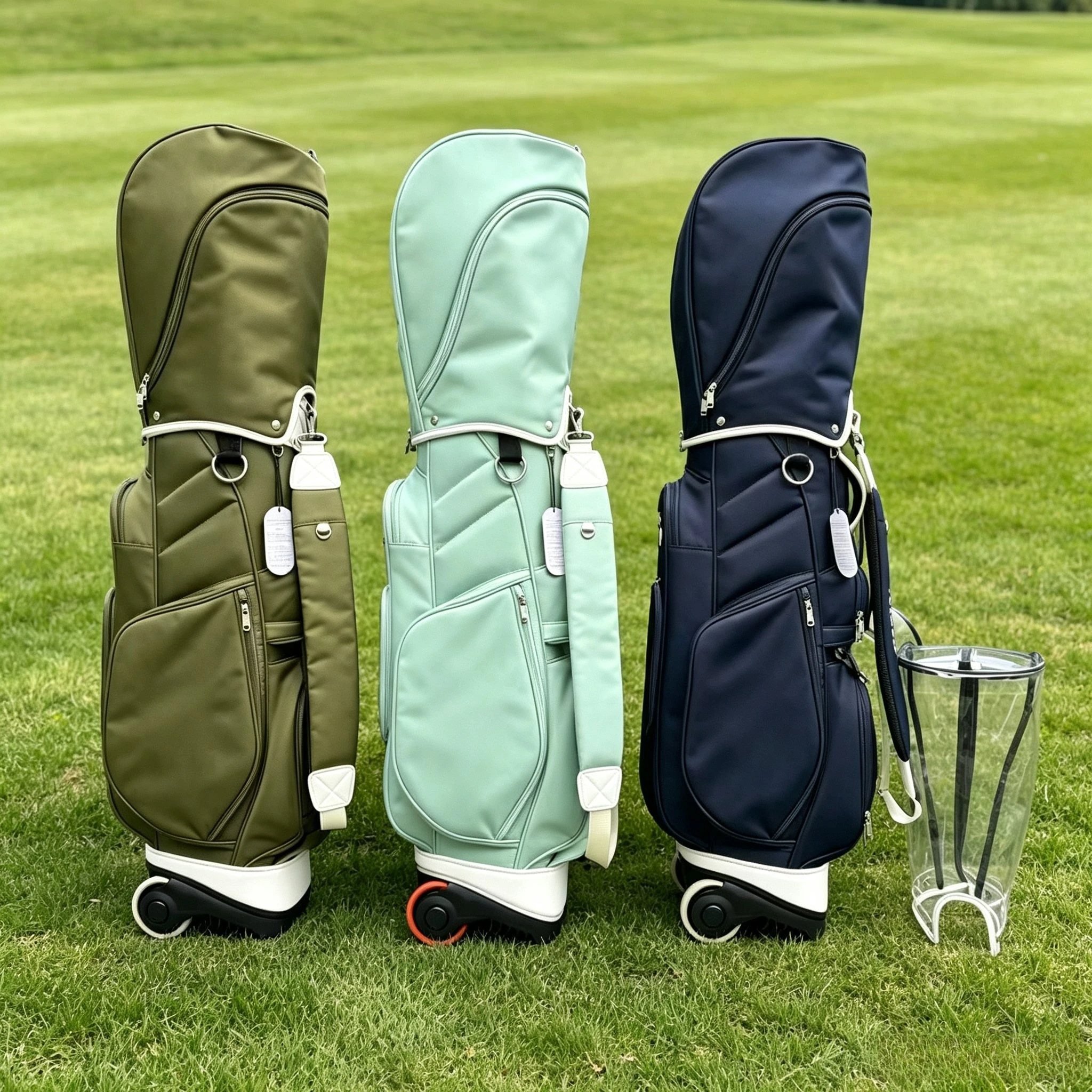 Golf Bag Stand Cart - Latest Golf Stand Bag PU Leather