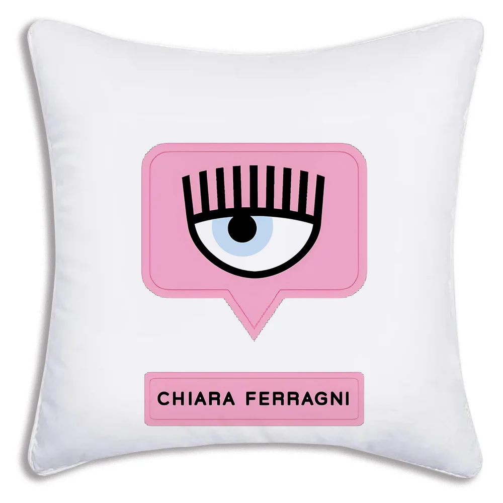 Immagine 6: Federe Decorative alla Moda con Stampa Cartoon, Copricuscini in Peluche Corto a Doppia Faccia per Divano