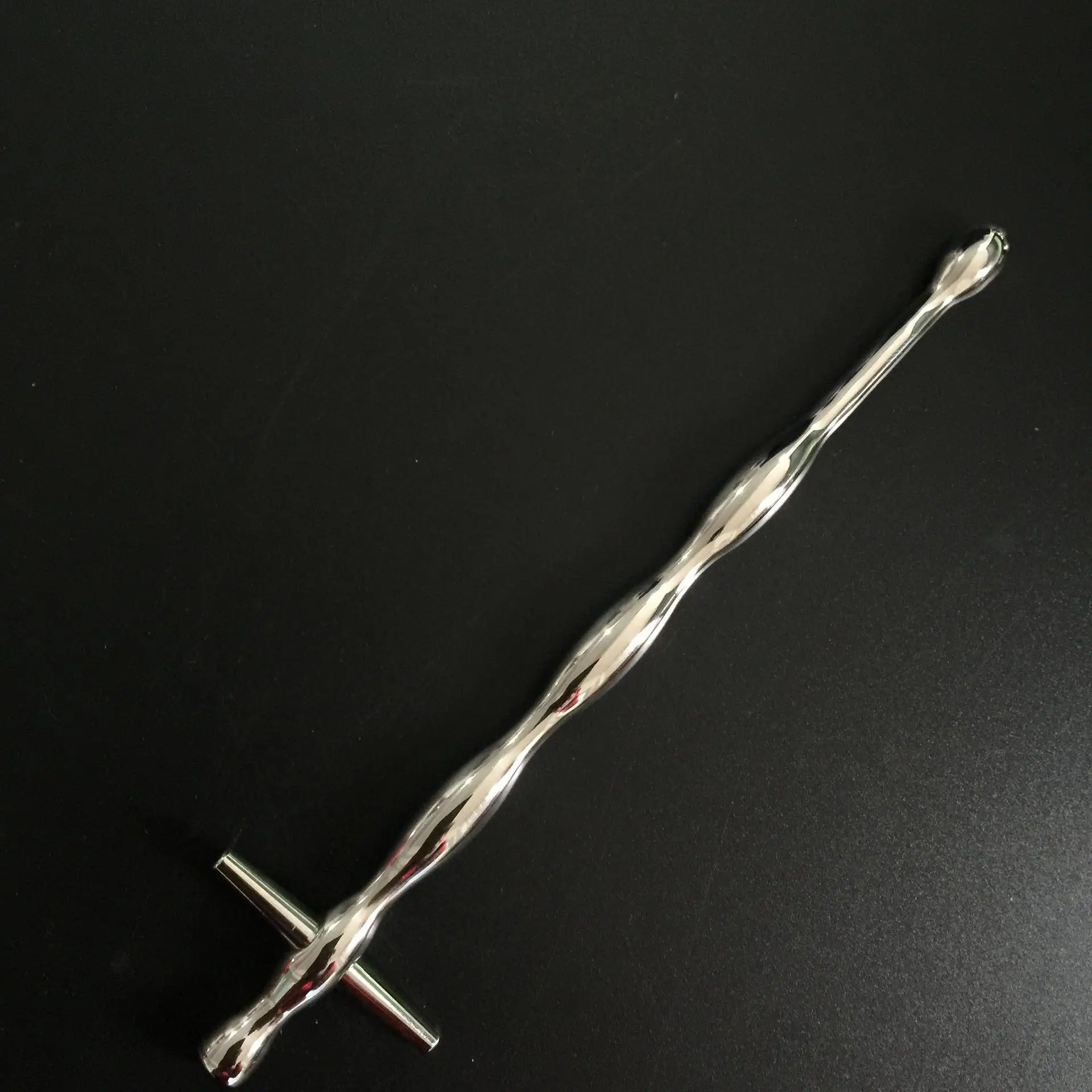 2025 Baru Stainless Steel Uretra Suara Dilator Penis Pria Plug Cross Uretra Kateter Stimulator Mainan Seks Dewasa untuk Pria Gay