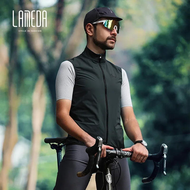 Best Sell LAMEDA Windproof Cycling Vest Bicycle Windbreaker MTB Road Bike Vests For Men Women Camiseta Interior Ciclismo