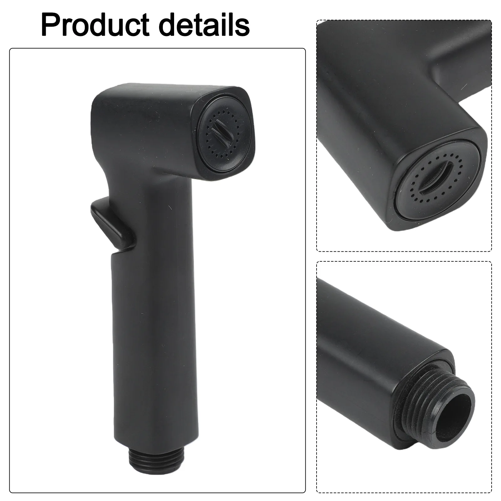 

Bidet Shower Kit Handheld Bidet Sprayer Strong Flushing Convenient Easy To Install Effective Cleaning Luxury Design