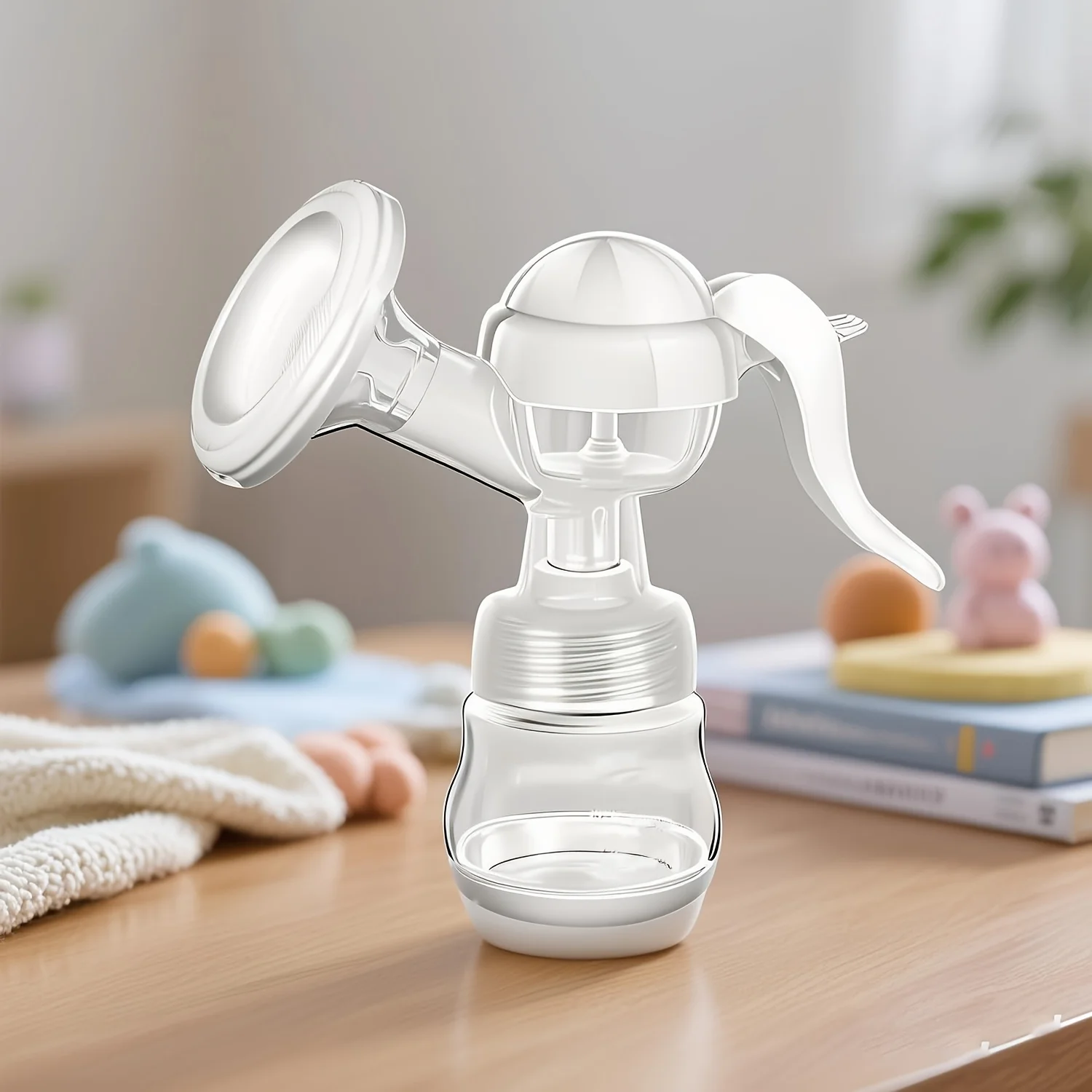 

2 шт. бутылка 2 в 1 и ручной молокоотсос со шкалой и добилеем, мягкий силиконовый насос для грудного вскармливания, безопасный и Ni