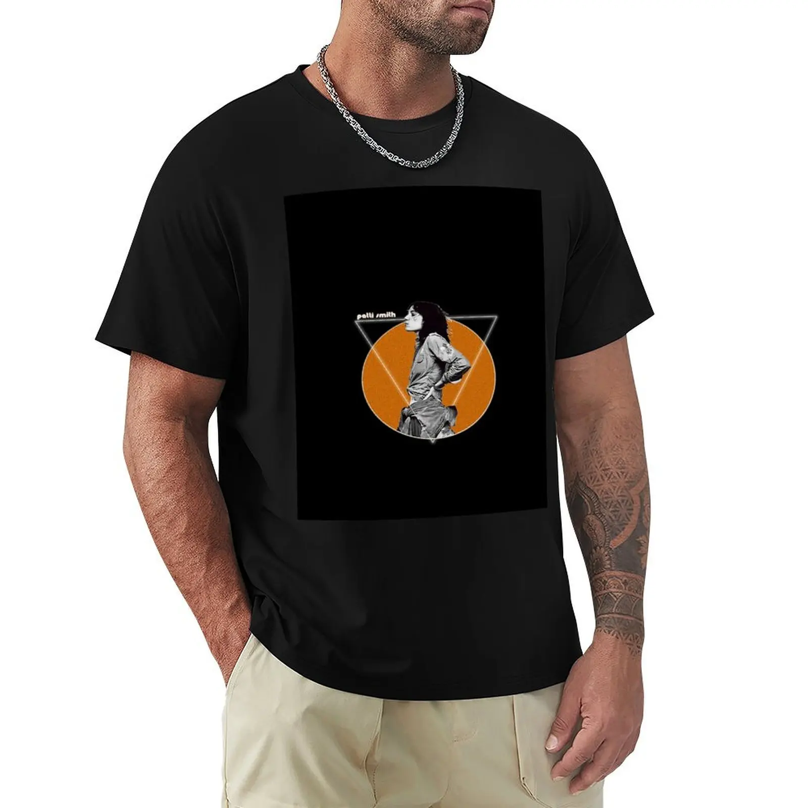 

Patti Smith's Impact on Feminism and Activism T-Shirt man clothes anime figures gifts for boyfriend cotton t shirt men