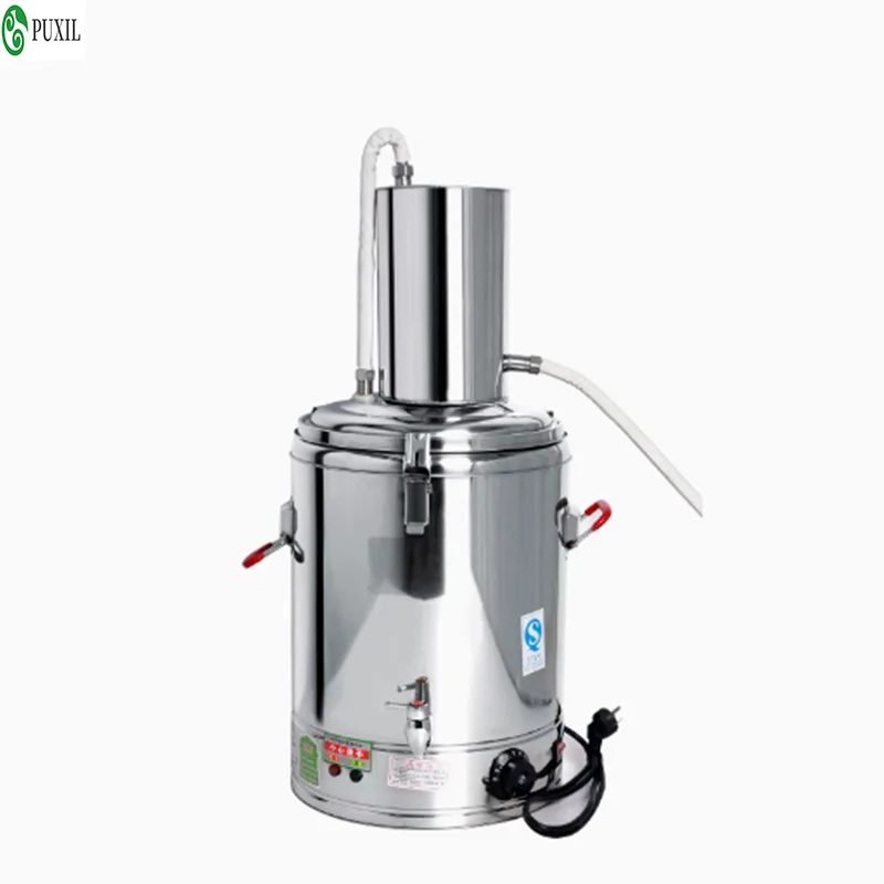 Stainless Steel Distillation Tower Brewing Machine Alcohol Distiller Wine Brandy Brewing Kit Essential Oil