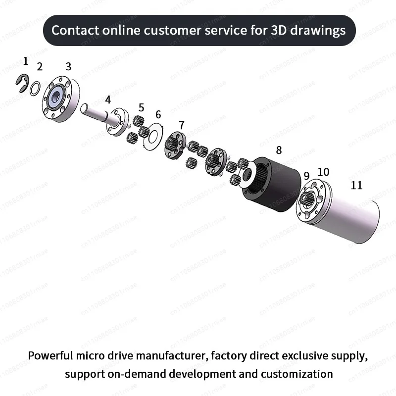 6V 12v 24v worm planet bldc brushless brushed electric dc gear motor with optional encoder