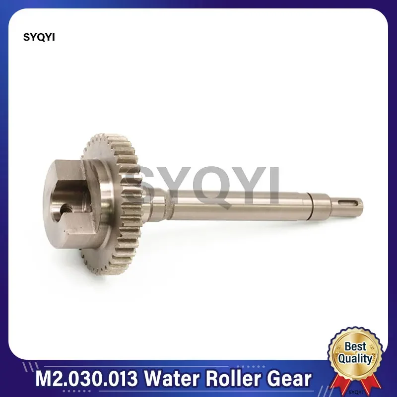 

Heidelberg PM74SM74 Printing Machine Gear Shaft M2.030.013 Water Roller Transmission Gear Shaft 44 Teeth