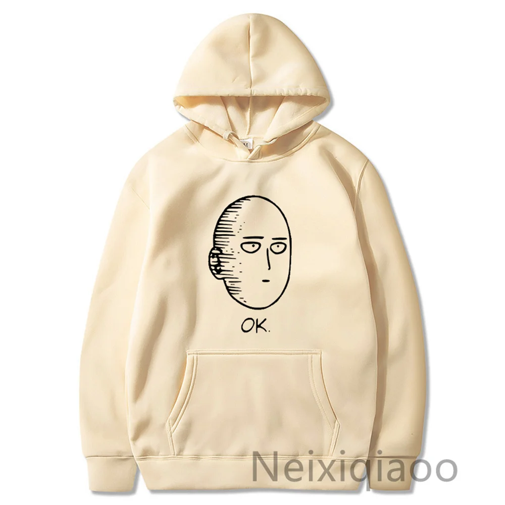 

Plus Size 2023 Hot Anime One Punch-man Saitama Hoodie Men Women Harajuku Tops Sweatshirt Autumn Winter Female Clothing
